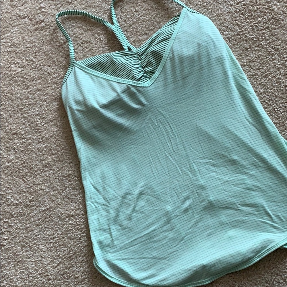 mint lululemon top size 6